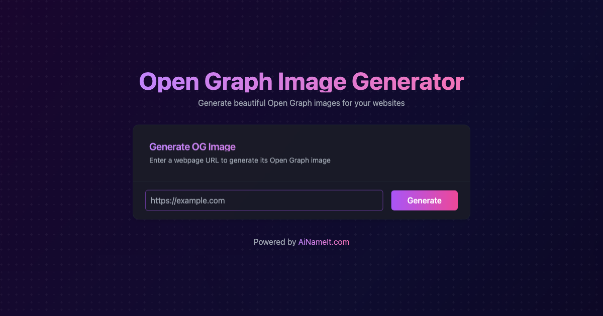 OG Image Generator image number 01